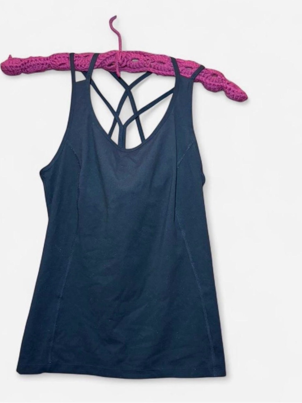 Xersion Black Crisscross Back Tank